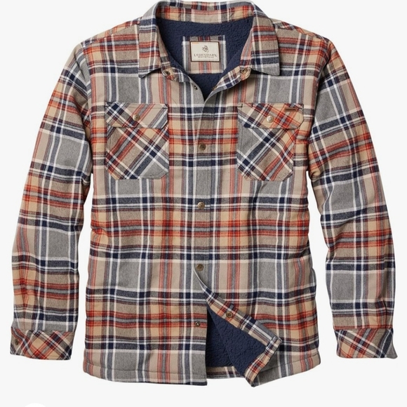 NWT Mens, Legendary Whitetails Shirt Jacket, Size L - Picture 6 of 7